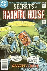 Cover Thumbnail for Secrets of Haunted House (DC, 1975 series) #21