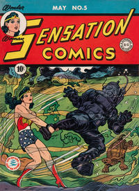 Cover for Sensation Comics (DC, 1942 series) #5