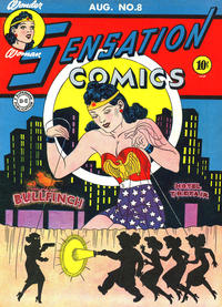 Cover Thumbnail for Sensation Comics (DC, 1942 series) #8