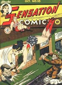 Cover for Sensation Comics (DC, 1942 series) #10