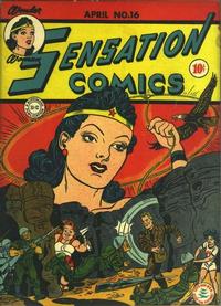 Cover for Sensation Comics (DC, 1942 series) #16