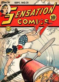 Cover for Sensation Comics (DC, 1942 series) #21