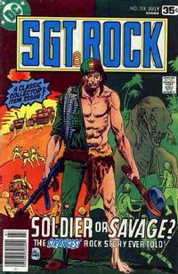 Cover for Sgt. Rock (DC, 1977 series) #318