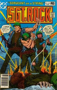 Cover Thumbnail for Sgt. Rock (DC, 1977 series) #343