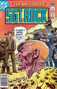 Cover for Sgt. Rock (DC, 1977 series) #351 [Newsstand]