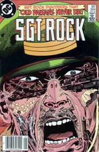 Cover for Sgt. Rock (DC, 1977 series) #384 [Canadian]