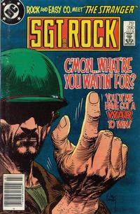 Cover Thumbnail for Sgt. Rock (DC, 1977 series) #390 [Newsstand]