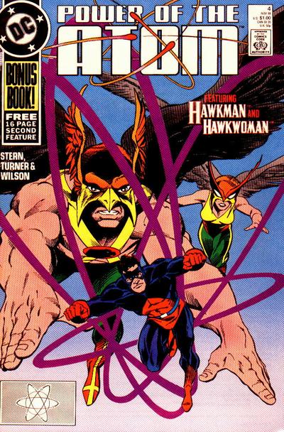 Cover for Power of the Atom (DC, 1988 series) #4 [Direct]