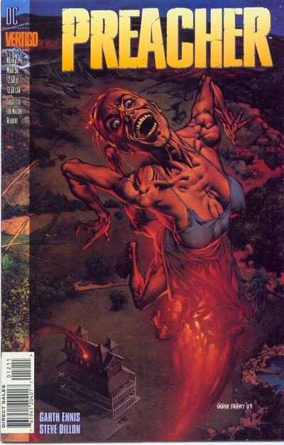 Cover for Preacher (DC, 1995 series) #12