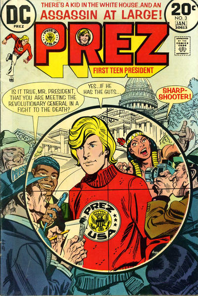 Cover for Prez (DC, 1973 series) #3