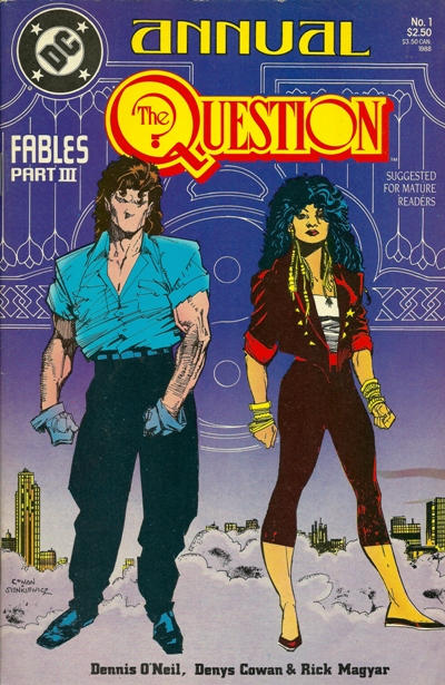 Cover for The Question Annual (DC, 1988 series) #1