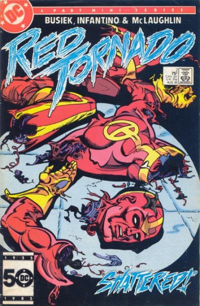 Cover for Red Tornado (DC, 1985 series) #2 [Direct]