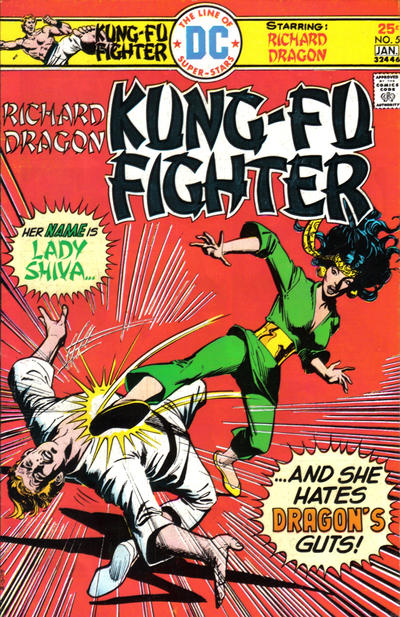 Cover for Richard Dragon, Kung-Fu Fighter (DC, 1975 series) #5