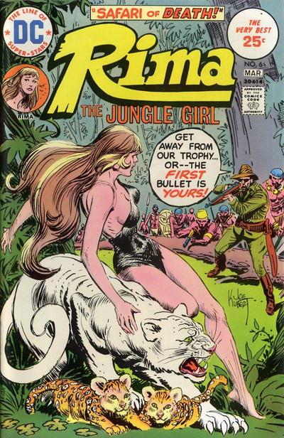 Cover for Rima, the Jungle Girl (DC, 1974 series) #6