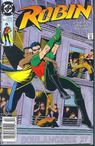Cover for Robin (DC, 1991 series) #2 [Newsstand]
