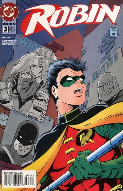 Cover for Robin (DC, 1993 series) #3 [Direct Sales]