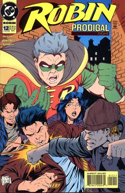 Cover for Robin (DC, 1993 series) #12 [Direct Sales]
