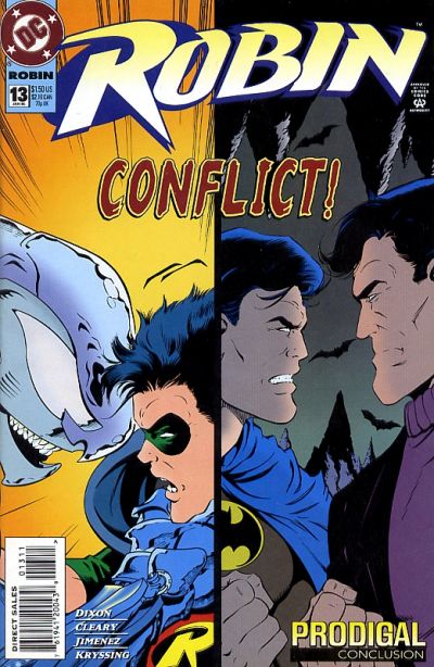 Cover for Robin (DC, 1993 series) #13 [Direct Sales]