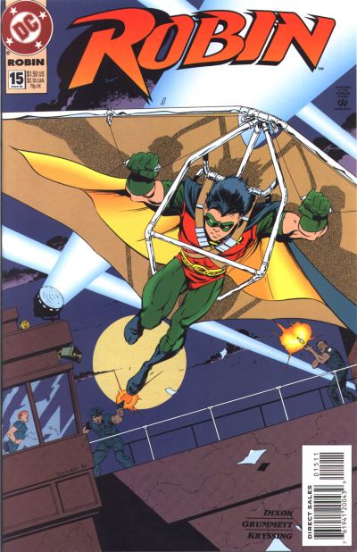 Cover for Robin (DC, 1993 series) #15 [Direct Sales]
