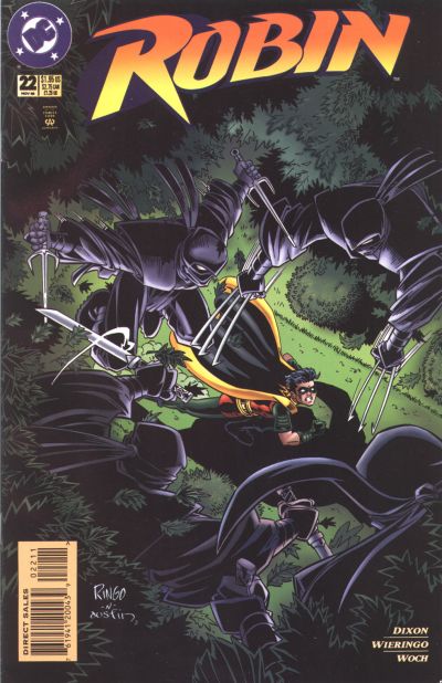 Cover for Robin (DC, 1993 series) #22 [Direct Sales]
