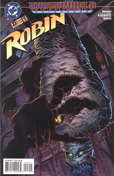 Cover for Robin (DC, 1993 series) #23 [Direct Sales]
