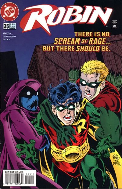 Cover for Robin (DC, 1993 series) #25 [Direct Sales]