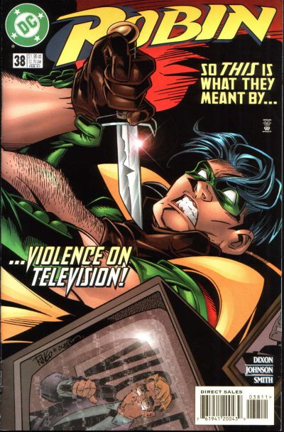 Cover for Robin (DC, 1993 series) #38 [Direct Sales]