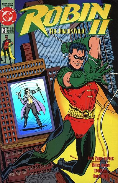 Cover for Robin II (DC, 1991 series) #3 [Dan Jurgens / Dick Giordano Cover]