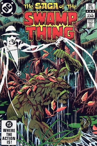 Cover for The Saga of Swamp Thing (DC, 1982 series) #14 [Direct]