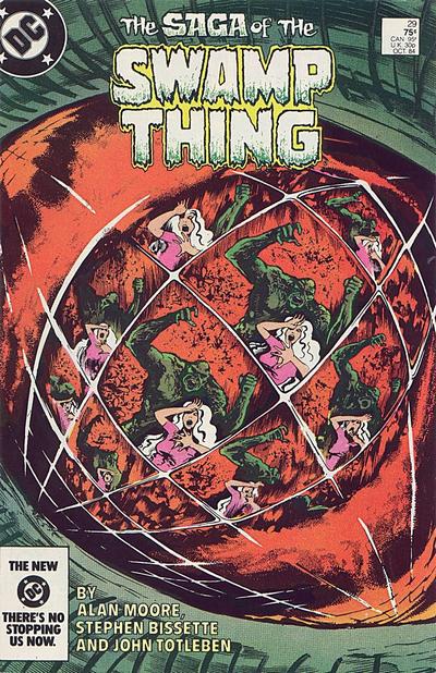 Cover for The Saga of Swamp Thing (DC, 1982 series) #29 [Direct]