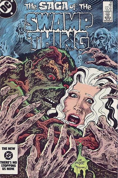 Cover for The Saga of Swamp Thing (DC, 1982 series) #30 [Direct]