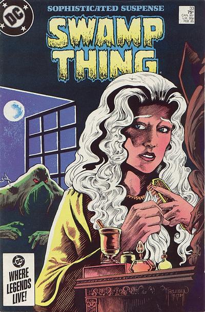Cover for The Saga of Swamp Thing (DC, 1982 series) #33 [Direct]