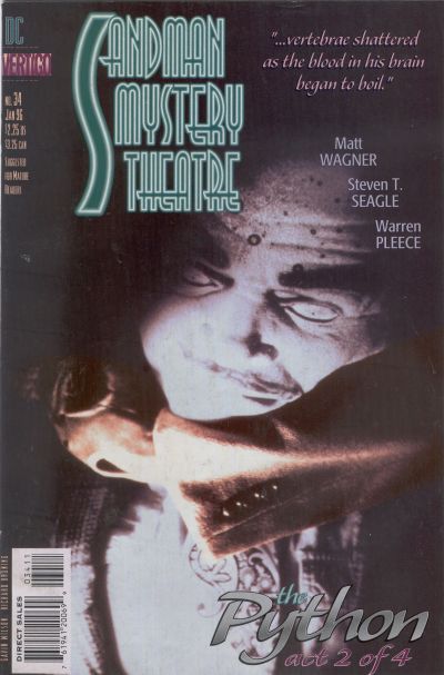 Cover for Sandman Mystery Theatre (DC, 1993 series) #34