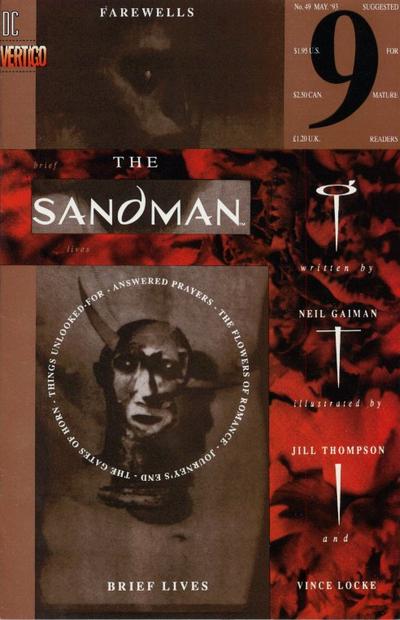 Cover for Sandman (DC, 1989 series) #49