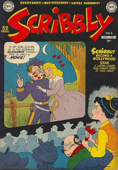 Cover for Scribbly (DC, 1948 series) #8