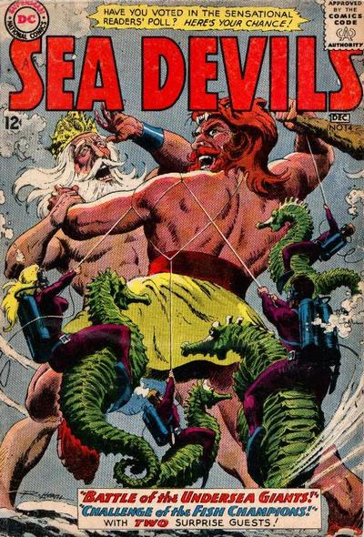 Cover for Sea Devils (DC, 1961 series) #14