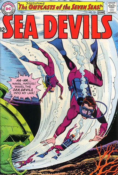 Cover for Sea Devils (DC, 1961 series) #23