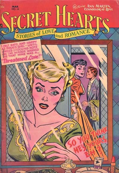 Cover for Secret Hearts (DC, 1949 series) #14