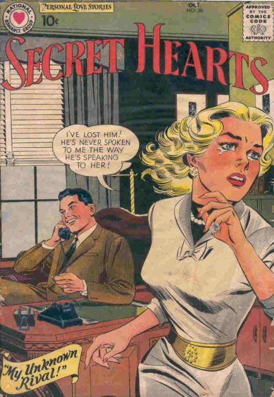 Cover for Secret Hearts (DC, 1949 series) #50