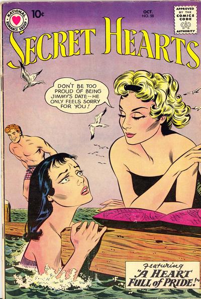 Cover for Secret Hearts (DC, 1949 series) #58