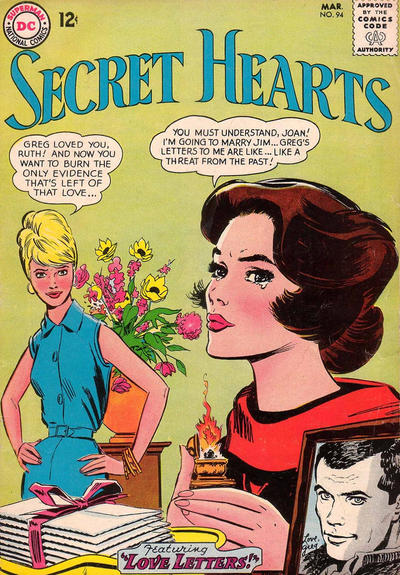 Cover for Secret Hearts (DC, 1949 series) #94
