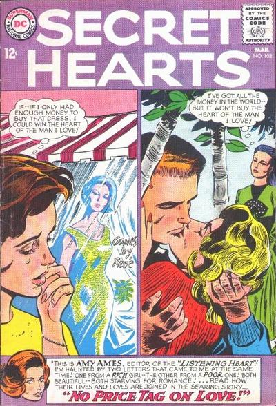 Cover for Secret Hearts (DC, 1949 series) #102