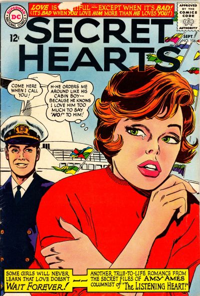 Cover for Secret Hearts (DC, 1949 series) #106