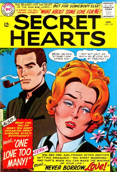Cover for Secret Hearts (DC, 1949 series) #109