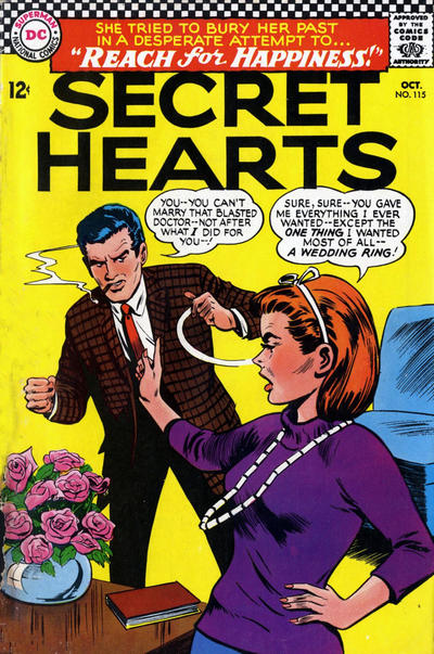 Cover for Secret Hearts (DC, 1949 series) #115