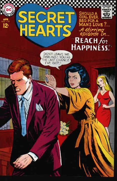 Cover for Secret Hearts (DC, 1949 series) #119