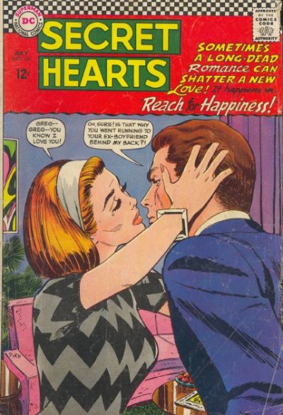 Cover for Secret Hearts (DC, 1949 series) #121