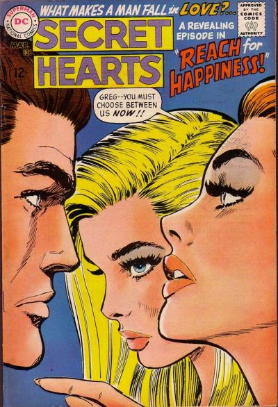 Cover for Secret Hearts (DC, 1949 series) #126