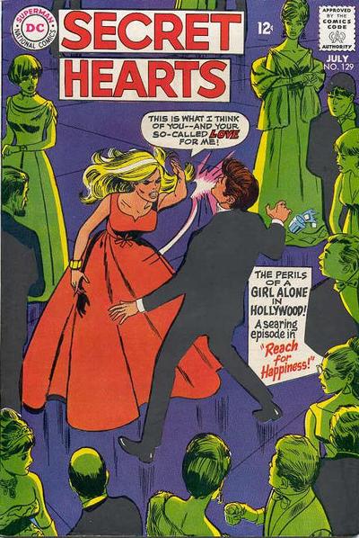Cover for Secret Hearts (DC, 1949 series) #129