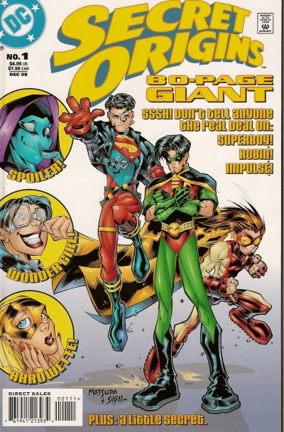 Cover for Secret Origins 80-Page Giant (DC, 1998 series) #1